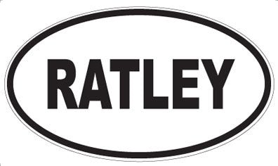 RATLEY - Oval Magnet