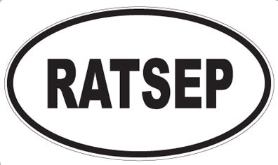 RATSEP - Oval Magnet