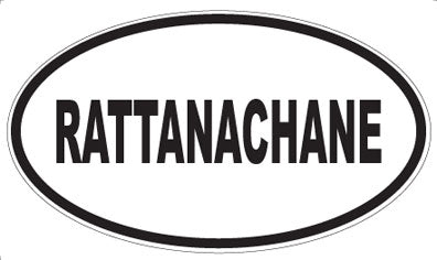 RATTANACHANE - Oval Magnet