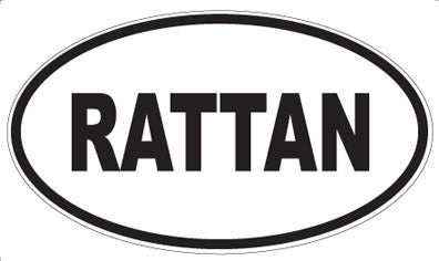 RATTAN - Oval Magnet