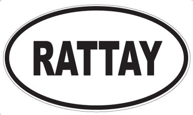 RATTAY - Oval Magnet