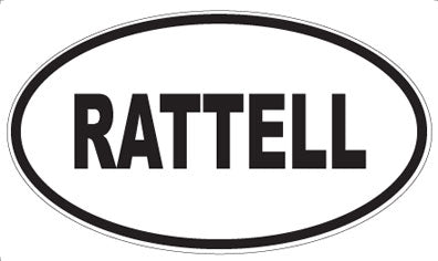 RATTELL - Oval Magnet