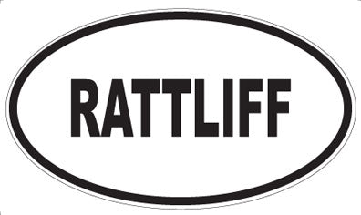 RATTLIFF - Oval Magnet