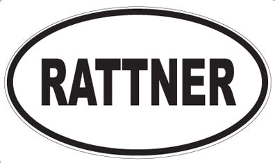 RATTNER - Oval Magnet