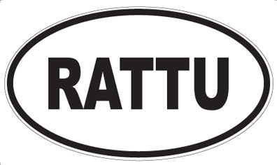 RATTU - Oval Magnet