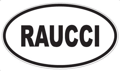RAUCCI - Oval Magnet
