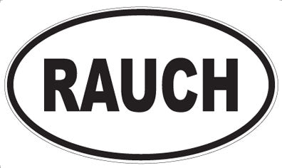 RAUCH - Oval Magnet