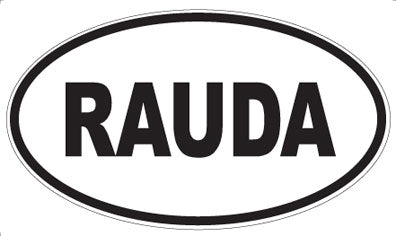 RAUDA - Oval Magnet