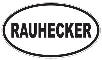 RAUHECKER - Oval Magnet