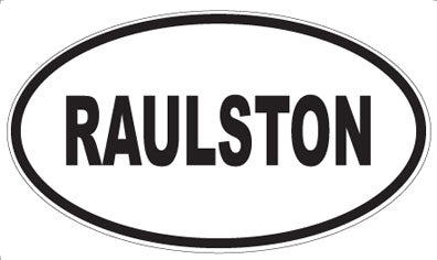 RAULSTON - Oval Magnet