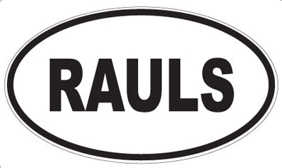 RAULS - Oval Magnet
