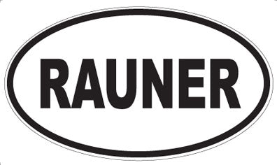 RAUNER - Oval Magnet