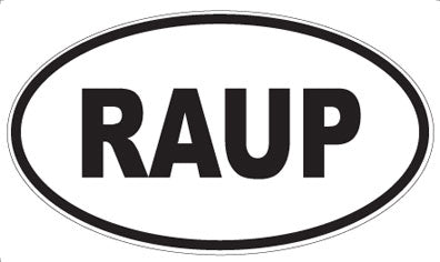 RAUP - Oval Magnet