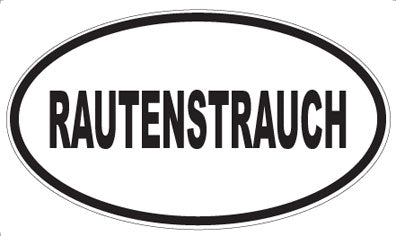 RAUTENSTRAUCH - Oval Magnet