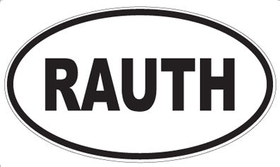 RAUTH - Oval Magnet
