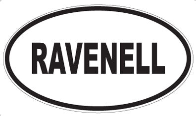 RAVENELL - Oval Sticker