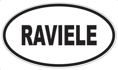 RAVIELE - Oval Magnet