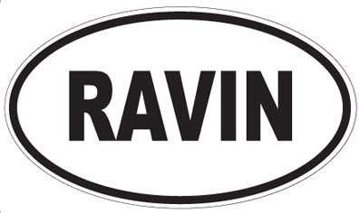 RAVIN - Oval Magnet