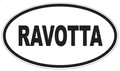 RAVOTTA - Oval Magnet