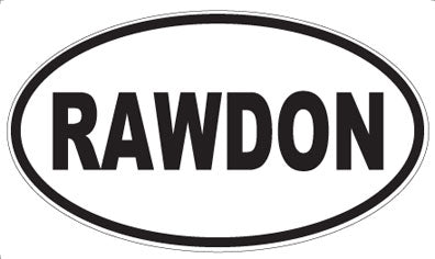 RAWDON - Oval Magnet