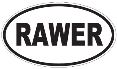 RAWER - Oval Magnet