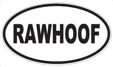 RAWHOOF - Oval Magnet