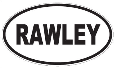 RAWLEY - Oval Magnet