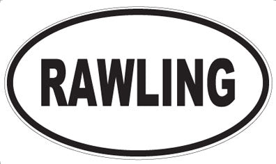 RAWLING - Oval Magnet