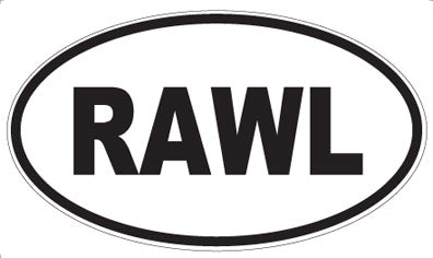 RAWL - Oval Magnet