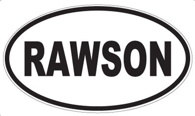 RAWSON - Oval Magnet