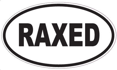 RAXED - Oval Magnet