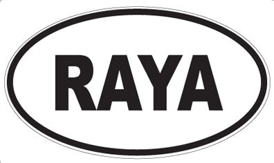 RAYA - Oval Magnet