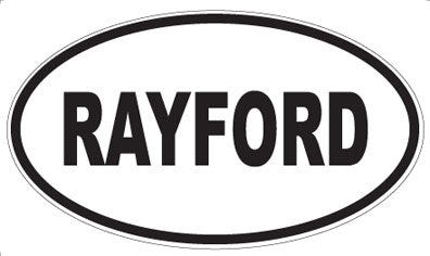 RAYFORD - Oval Magnet