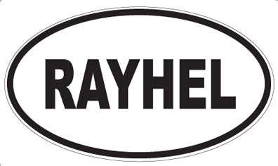 RAYHEL - Oval Magnet