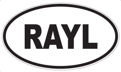 RAYL - Oval Magnet