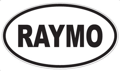RAYMO - Oval Magnet