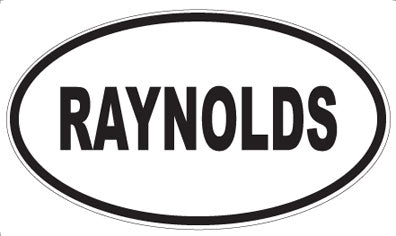 RAYNOLDS - Oval Magnet