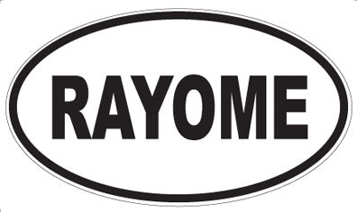 RAYOME - Oval Magnet
