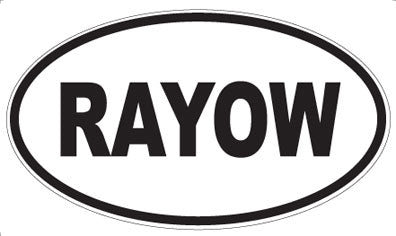RAYOW - Oval Magnet