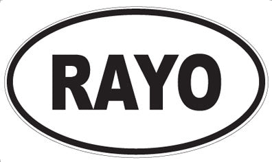 RAYO - Oval Magnet