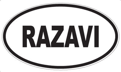 RAZAVI - Oval Magnet
