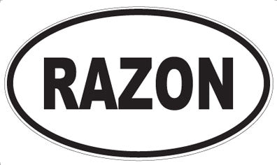 RAZON - Oval Magnet