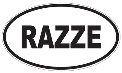 RAZZE - Oval Magnet