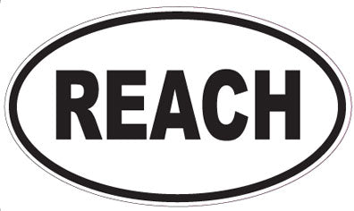 REACH - Oval Magnet