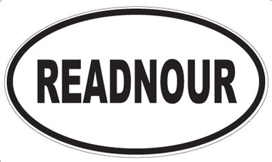 READNOUR - Oval Magnet