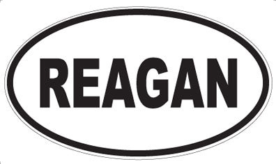 REAGAN - Oval Magnet