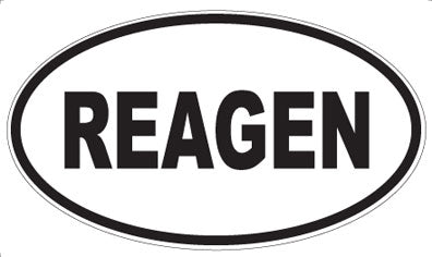 REAGEN - Oval Magnet