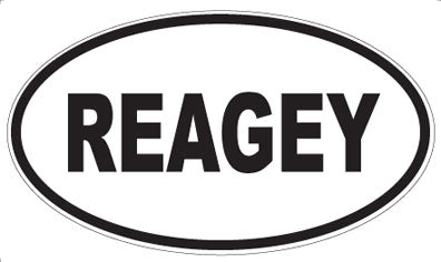 REAGEY - Oval Magnet