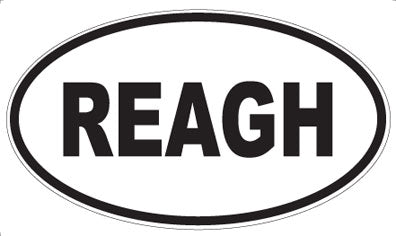 REAGH - Oval Magnet