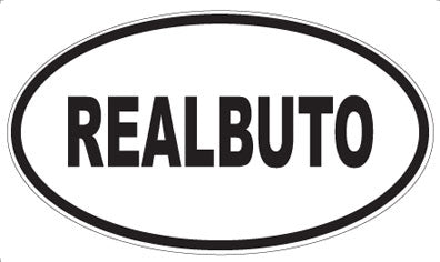 REALBUTO - Oval Magnet